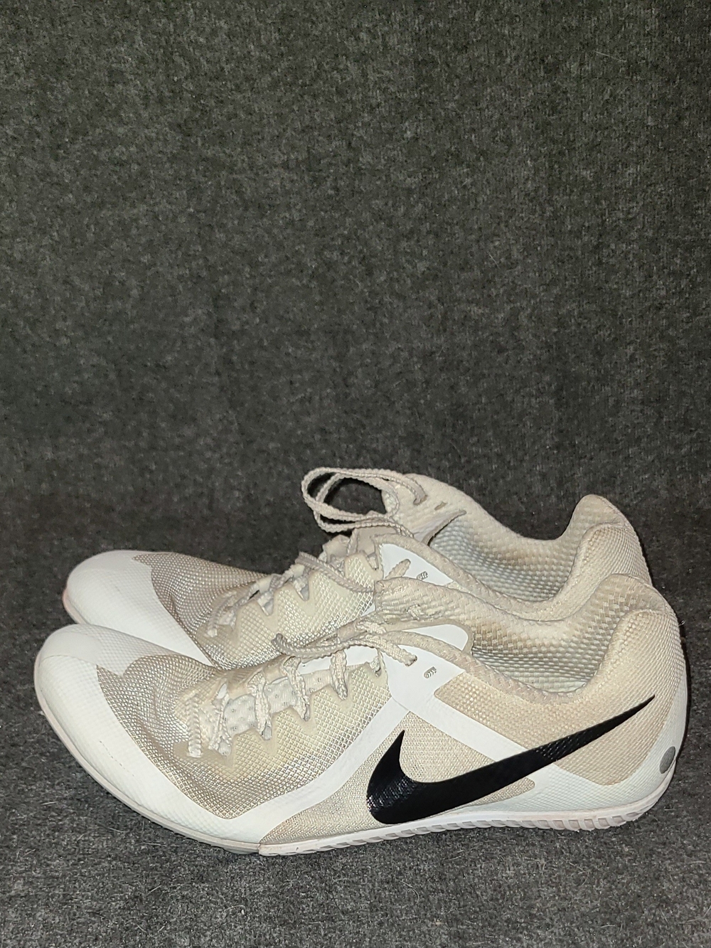 Nike Zoom Rival Multi Event White & Black Track Shoes Sz 10 DC8749-100